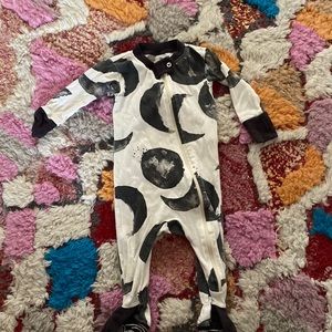 Burrs Bees footed Moon Jammies